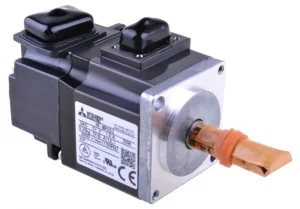 Серводвигатель  HF-KP13BJ оснащен тормозом